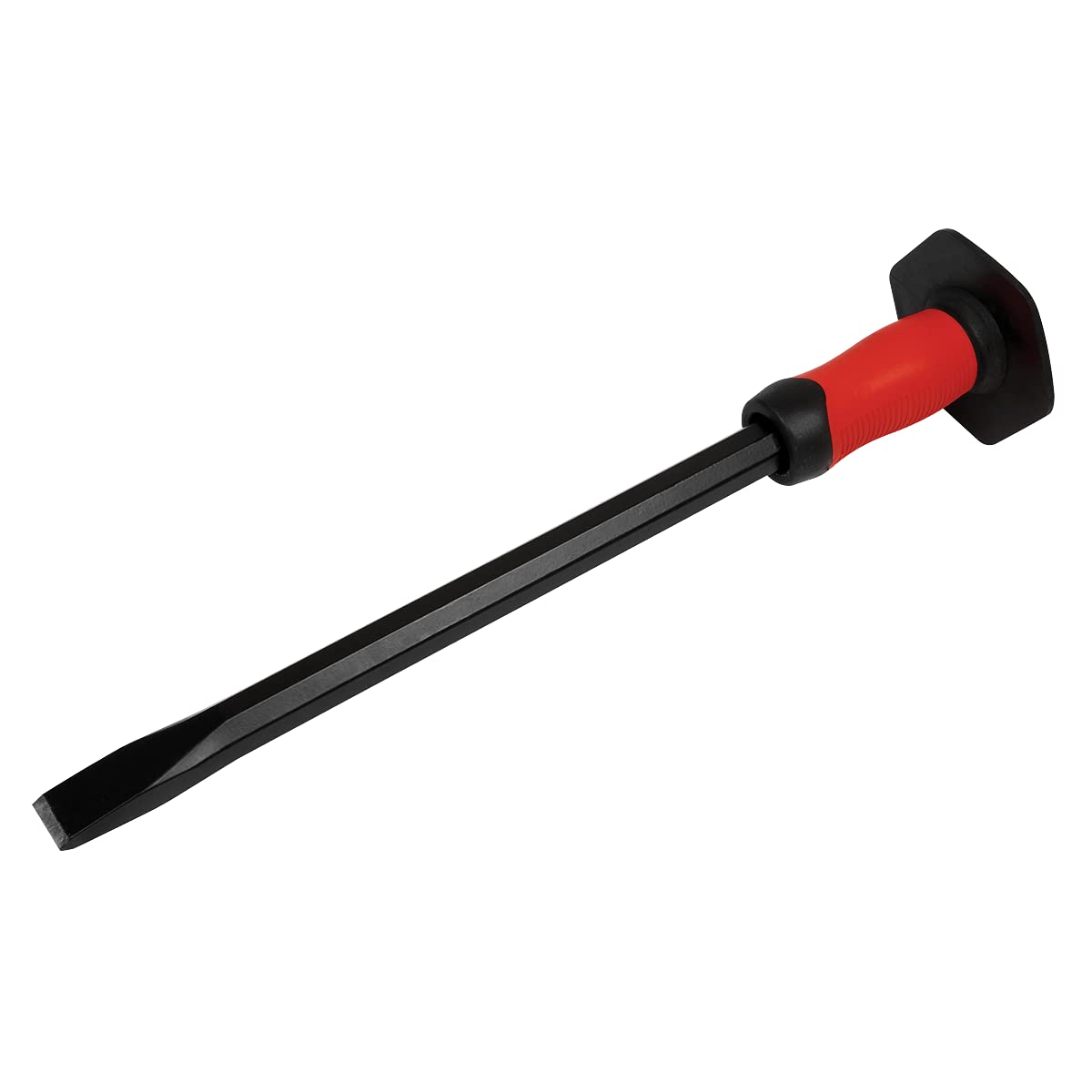 Ciseau à brique Sealey CC37G avec poignée de protection noire 25 x 450 mm