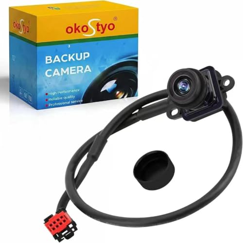 Image of No. 6MJ97ZZZAA Rear View Backup Reverse Parking Camera /Rear View Camera | Compatible with Ram ProMaster 1500 2500 3500 Fits 2014-2020 Park Assist Camera - Rear Replaces OEM Part Number# 6MJ97-ZZZAA