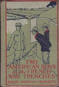 Hardcover Two American Boys in the French War Trenches Book