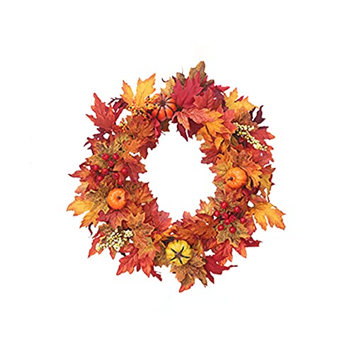 Couronne d'automne de récolte pour créer une ambiance de Thanksgiving