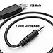 Ancable USB to 2.5mm Male, Headphone Charger Cable for JBL Synchros E30 E40BT E45BT E50BT EB40 S400BT S400 S500 S700 J56BT Wireless Headphones Replacement Charging Cable
