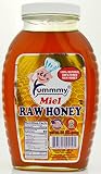 Yummmy Raw Honey, 100% Natural Raw Honey, 2 Lbs. (32 Oz), Kosher Certified, Wildflower Honey from Fl