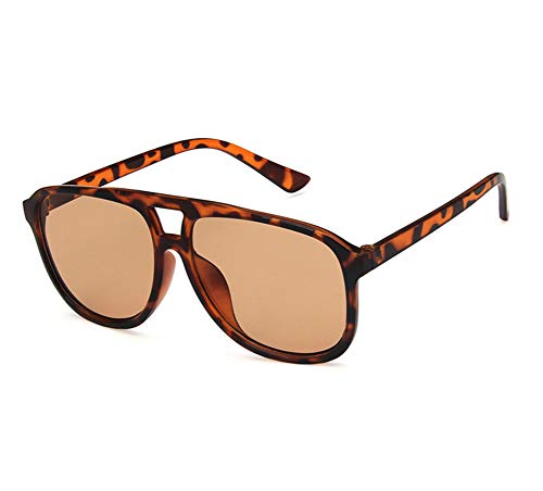 Image of Shiratori Candy Color Trendy Hip-Hop Sunglasses - Oversized Ocean Lens Shades for Men and Women