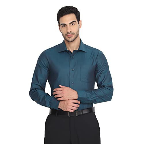 Image of blackberrys Structured Cotton Slim Men's Shirt