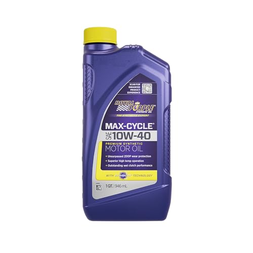 Aceite Motor 10W40 Royal Purple Max-Cycle para Motos y ATV miniatura 1