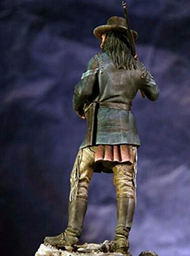 Figura modelo de guerrero antiguo 1:24 sin pintar miniatura 2