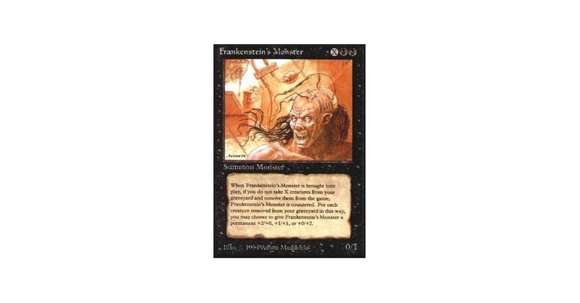 MTG 【サインド】Frankenstein's Monster [DRK] MTG 【サインド】Frankenstein's Monster [DRK]