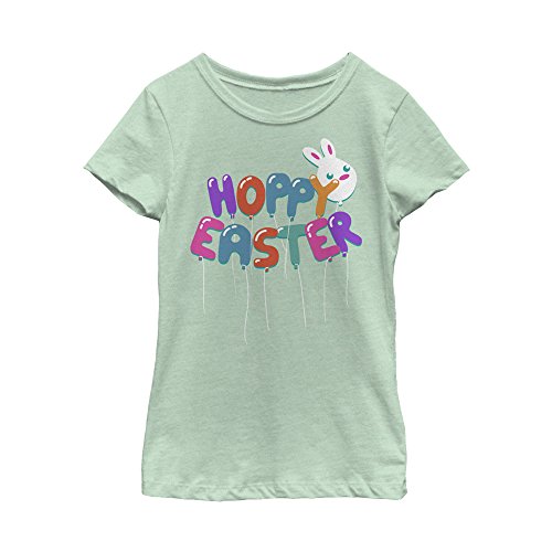 Image of Fifth Sun Girls' Hoppy Easter Mint Adorable Easter Tee