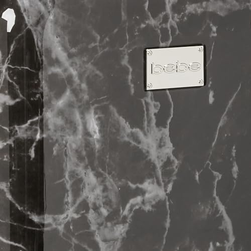 BEBE Luggage Reyna Hardside Carry-on Spinner, Black Marble, One Size4