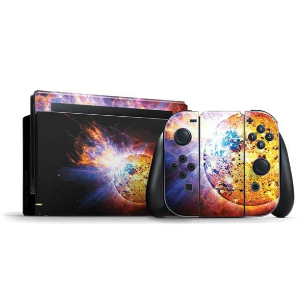 Skinit Decal Gaming Skin Compatible with Nintendo Switch Bundle - Officially Licensed StockTrek Design