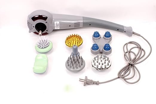 Taj 7-In1 Magic Corded Electric Massager Complete Body Head Neck Shoulder Back Leg Foot Pain Relief For Men Women, Fat Reduction Joint Pains From Directly To Plug In