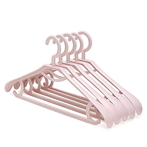 Cintre pour chandail antidérapant rose avec crochet rotatif 30 pièces largeur 40,5 cm pour armoire