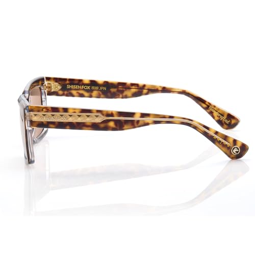 Image of ARIAS Kokoro Rectangular Sunglasses for Men | Acetate Material Frame with Anti-Reflective Coating & UV Protected Glasses | Polarized Glasses for Men | Sunglasses for Woman