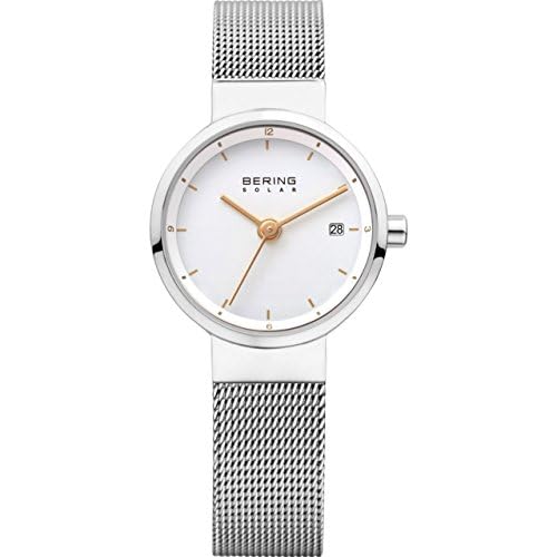 BERING Time 14426-001 Women's Solar Collection Watch with Mesh Band and scratch...