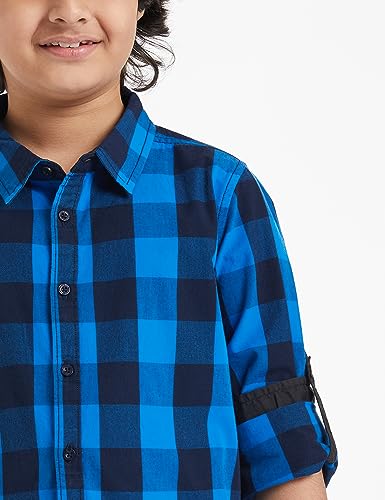 Image of Amazon Brand - Jam & Honey Boys Boys 100% Cotton Printed Half and Full Sleeves Shirt | Age 2-12 Years