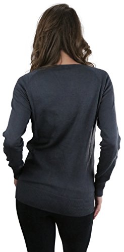 Image of ToBeInStyle Women's Long Sleeve Button Down V-Neck Cardigan