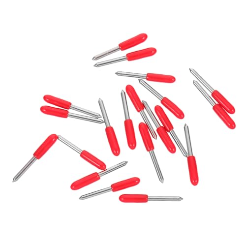 Lurrose Set Di 20 Taglierine Per Lettere Per Plotter Da Taglio E Incisione 3 Angoli Per Tagli Ad Alta Precisione