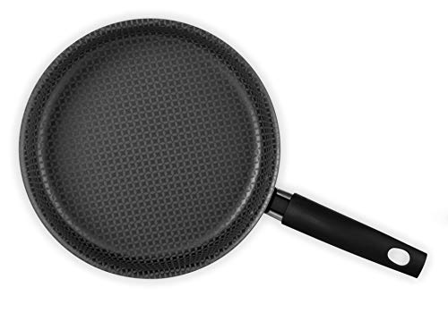 Frigideira Alta 24 Centímetros com Tampa Aluminio Antiaderente Linha Gourmet Multiflon