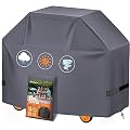 HomWanna Grill Cover 55 Inch - Superior Gas Grill Cover for Outdoor Grill - 600D Outside BBQ Covers Heavy Duty Waterproof Fit Weber, Dyna-glo, Char-Broil, Nexgrill, Brinkmann, Monument Barbecue Grill