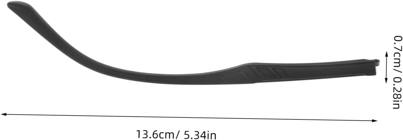 Didiseaon Eyewear Temple Replacement for External Tooth Frames Lightweight Glasses Frame Temple Parts for Men and Women