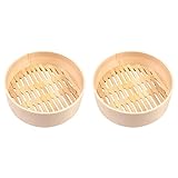 Reis 2 stücke Dampfgarer Gefälligkeiten Mini Gedämpfte Chinesische Brötchen Knödel Herde Pfanne Reis Bao Fischkäfig Kochgeschirr Liefert Asiatische Meeresfrüchtegerichte Knödel Momo Sum Hühnerkorb Par