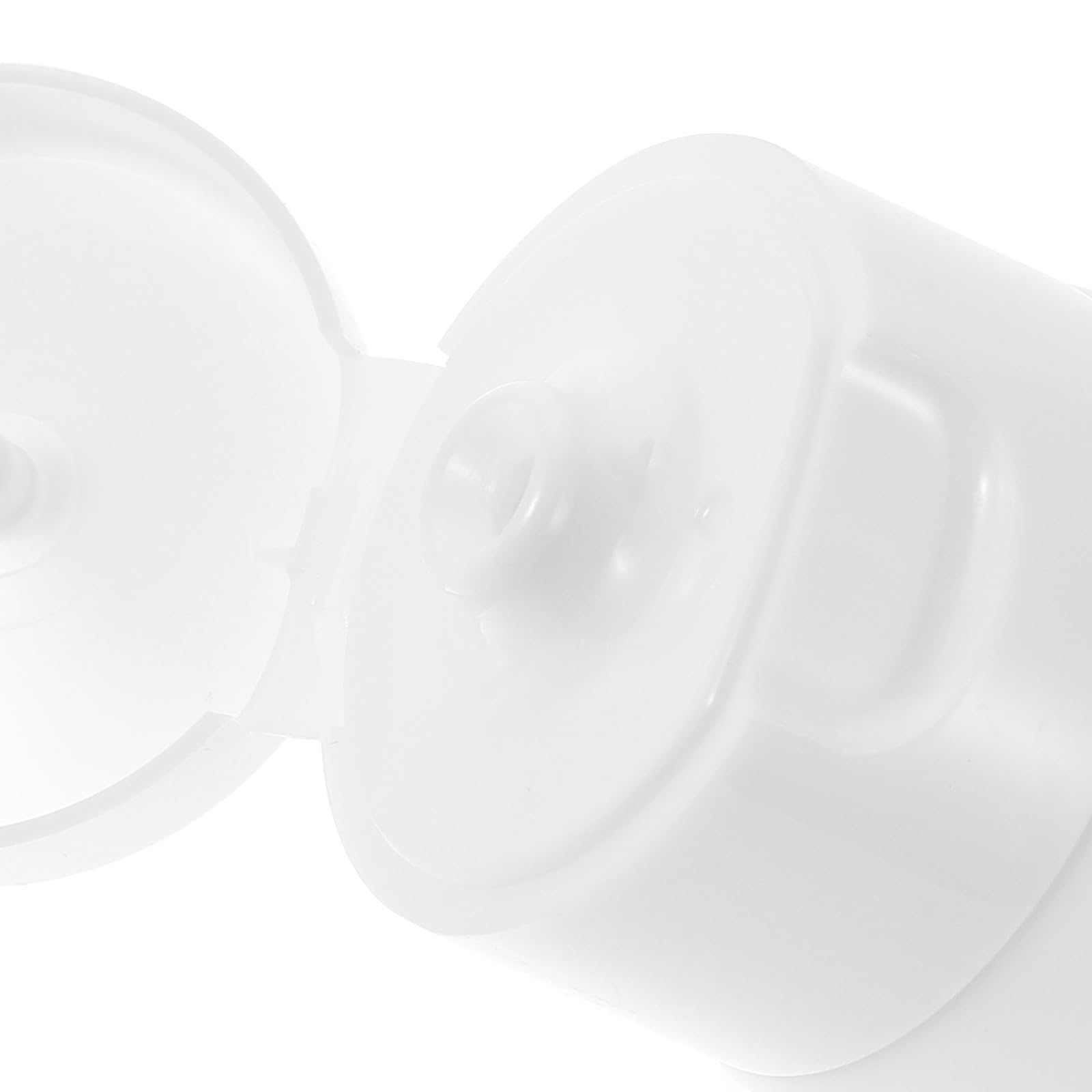50 Botellas de Plástico Pe de 30ml para Cosméticos Rellenable y Portátil, Tubos Exprimibles Ideales para Viaje y Muestras de Loción o Crema