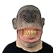 Yimianshou Monkey Mask Funny Animal Gorilla Creepy Halloween Cosplay Latex Scary Realistic Face Weird Mask for Adults