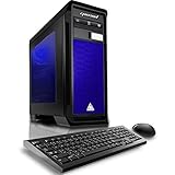 CybertronPC TGMRHD950X816BU Rhodium 950 X8 Gaming Desktop - AMD FX-8300 3.30GHz Octa-Core Processor, 16GB DDR3 Memory, NVIDIA GeForce GTX 1050 (2GB GDDR5) Graphics, 1TB HDD, DVDRW, Win 10 Home,64-Bit