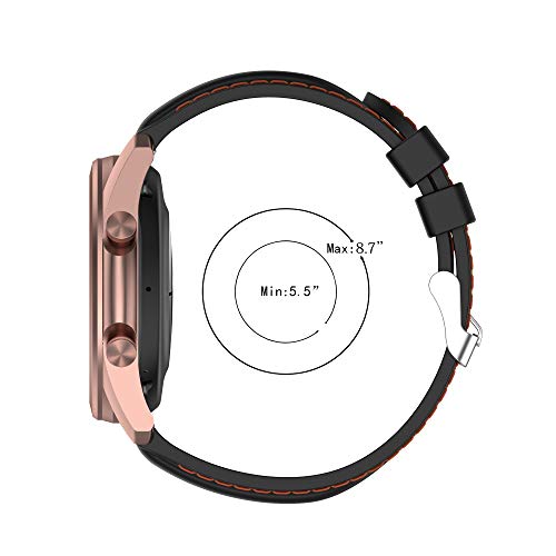Pack 5 correas de silicona 22MM para smartwatch miniatura 2