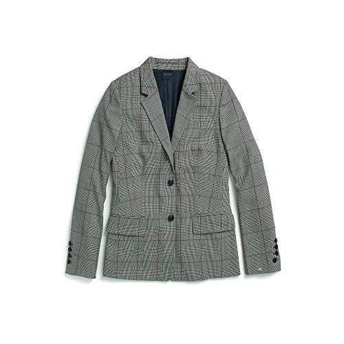 Tommy Hilfiger Women's Adaptive Blazer with Magnetic Buttons, the the deep black, 8