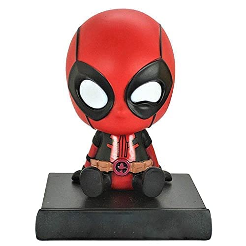 BOGEN LITE Super Hero Cartoon Caracter Action Figure Bobblehead with Mobile Holder for Car Dashboard, Office Desk & Study Table (Pack of 1) (Dead-Pool) (B0BSR5J6GF) Amazon Price History, Amazon Price Tracker