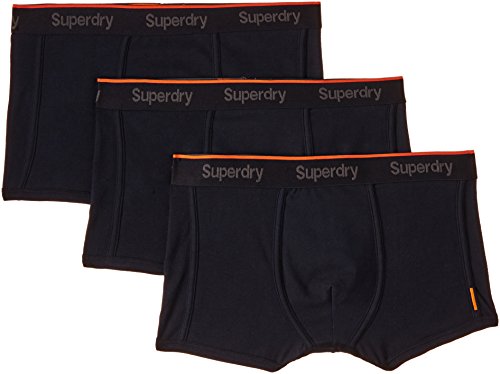 Superdry Triple Pack Boxer da uomo Arancione Label...