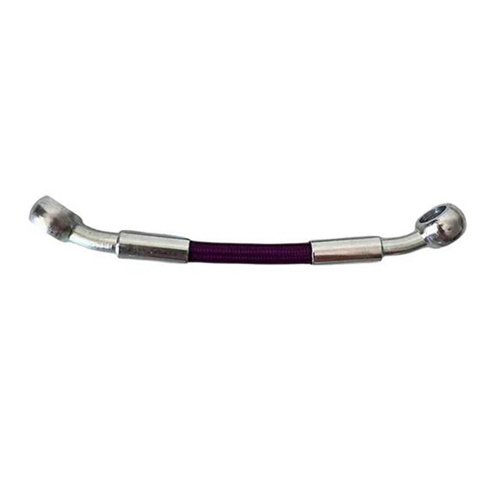 Motorbike Brake Line AN3 Motorcycle 10mm Banjo Hydraulic Clutch Brake Hose Line Braided Cable Oil Pipe 28°-28° Accessories(120cm)