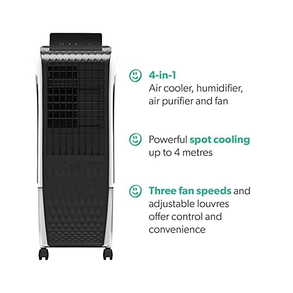 16L Portable Air Cooler with Built-in Air Purifier Cleaner and Humidifier - Image 3