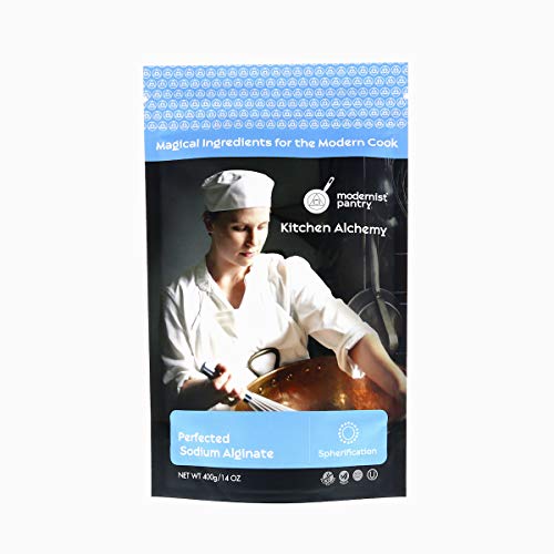 Perfected Sodium Alginate ⊘ Non-GMO Vegan OU Kosher Certified - 400g/14oz