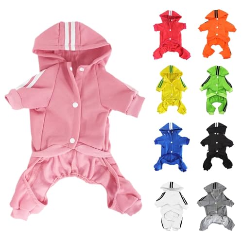 Scheppend 2 Pcs Pet Clothes Blind Bag for Dogs Cats Hoodie Puppy Kitty Winter Warm Coat Outfit Soft Cozy Sweater Dog Windproof Tracksuit Sweatshirts, XX-Large