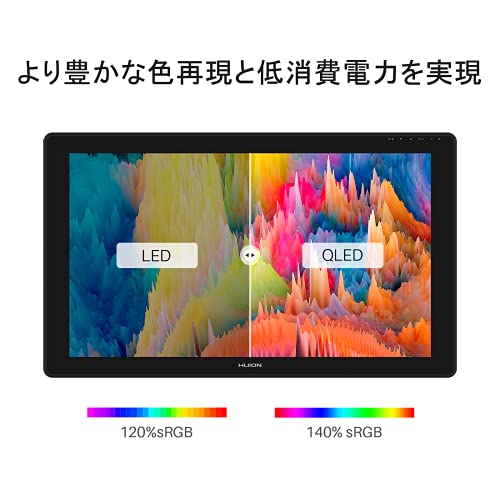 Amazon | HUION 液タブ 液晶ペンタブレット Kamvas 24 Plus 23.8インチ