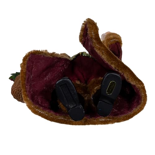 Kurt Adler Fabriché™ Père Noël à vin de collection haute finition 26,7 cm