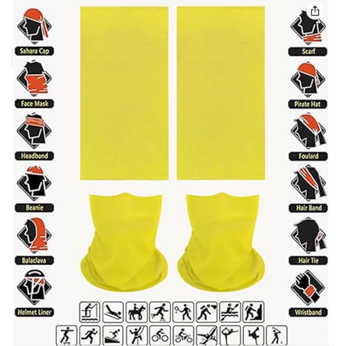 Image of Neck Gaiter Masks Tube Scarf,Seamless Bandanas Buffs Gators,Ourdoor Face Mask Face Covering Multi Headwear