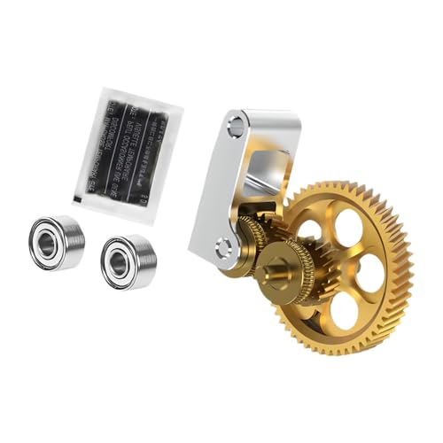 Engrenage extrudeuse imprimante 3D métal robuste pour alimentation fluide et stable
