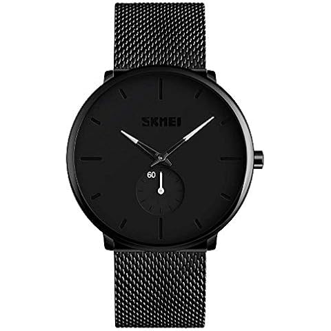 AZPINGPAN Ultra-thin Grid Bracelet Men's Watches Cover