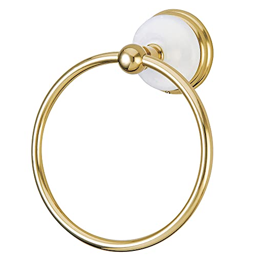 Kingston Brass Ba1114Pb Victorian Towel-Ring, 6-Inch, Polished Brass #TOP2