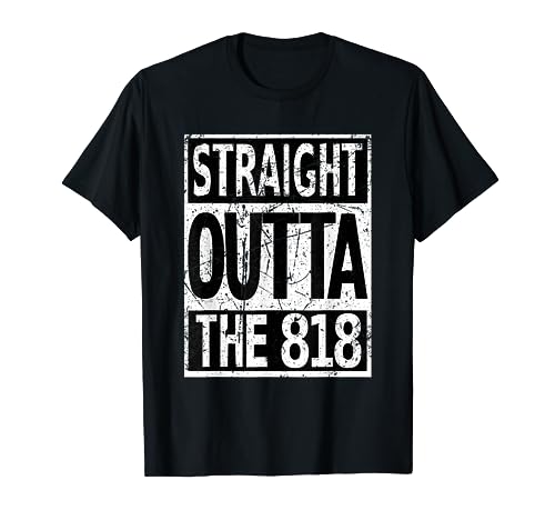 Straight Outta Van Nuys California San Fernando Valley Proud T-Shirt