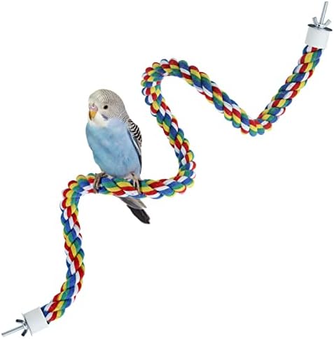 rope perches for parrots