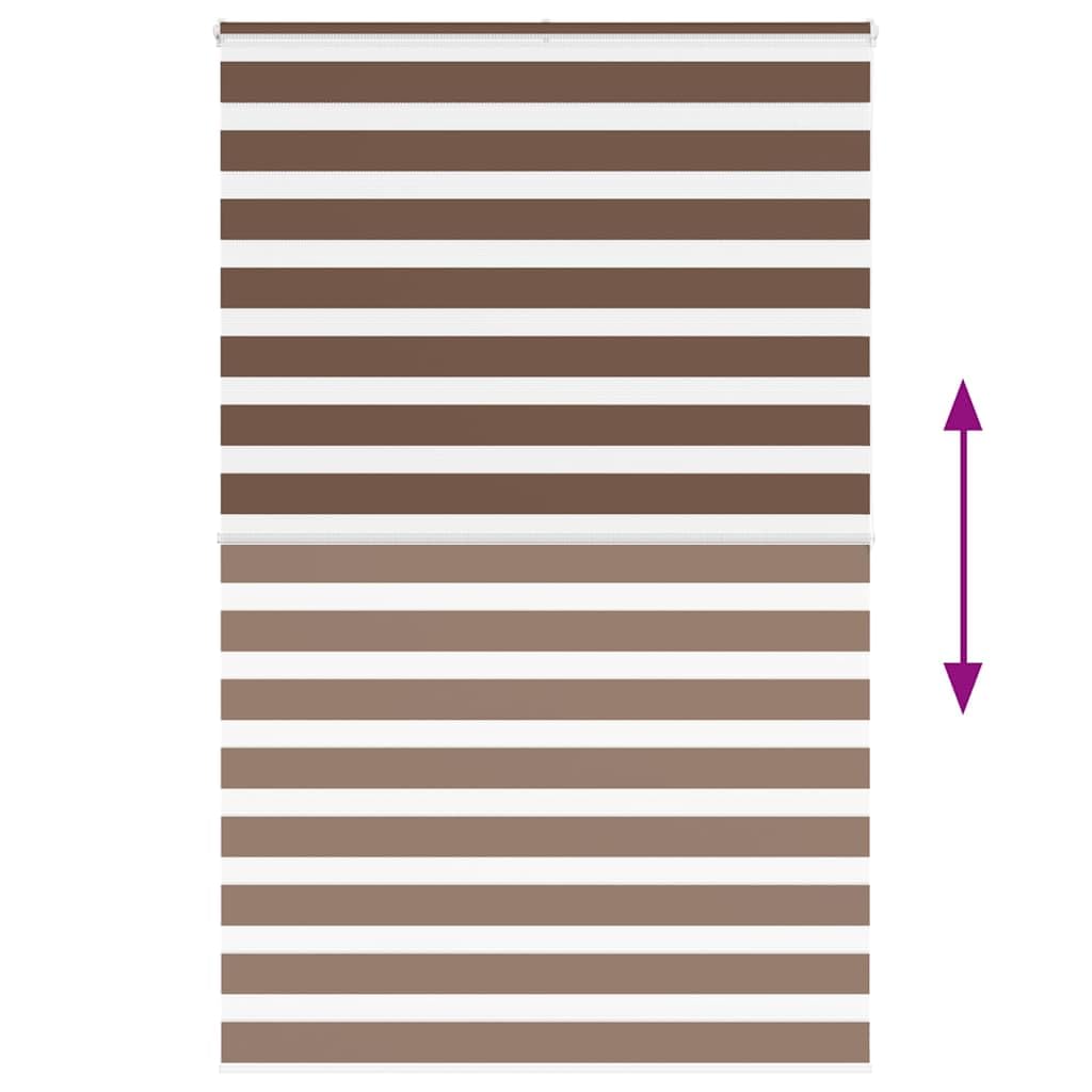 Store Zebre Marron 145x200cm Tissu 140,9cm Polyester