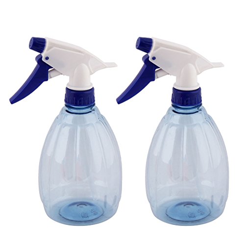 Atomizador Spray Botella Plástico 2 Pzs Azul miniatura 1