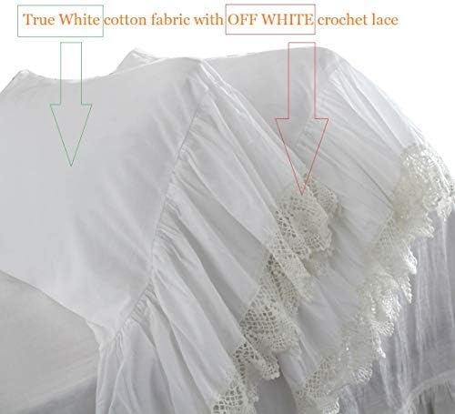 Miniatura 6 de Queen's House - Fundas de almohadas con volados, 2 unidades.