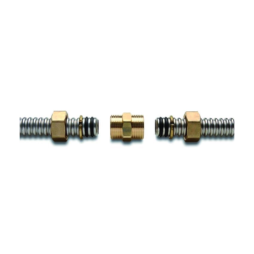Raccord solaire à emboîter pour tubes CSST/CSST avec double joint torique dn20