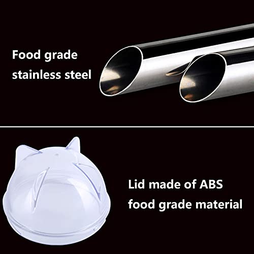 ywewsq Molinillo de café eléctrico, Molinillo de nueces de Granos de café de 550 W con Cuchillas de Acero Inoxidable… - Imagen 8