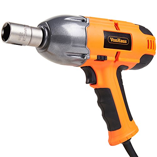 Price comparison product image VonHaus Electric Impact Wrench Driver 230V 500Nm ½ inch Square Drive 6000rpm Variable Speed - Forward Reverse Setting - Carry Case - UK Plug